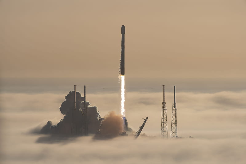 Technology, SpaceX, Launching Pad , Falcon 9, HD wallpaper