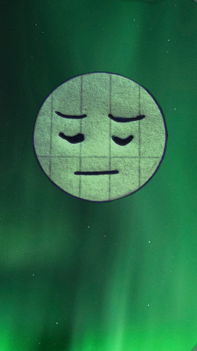 Triste , face, space, tristeza espacial, HD phone wallpaper