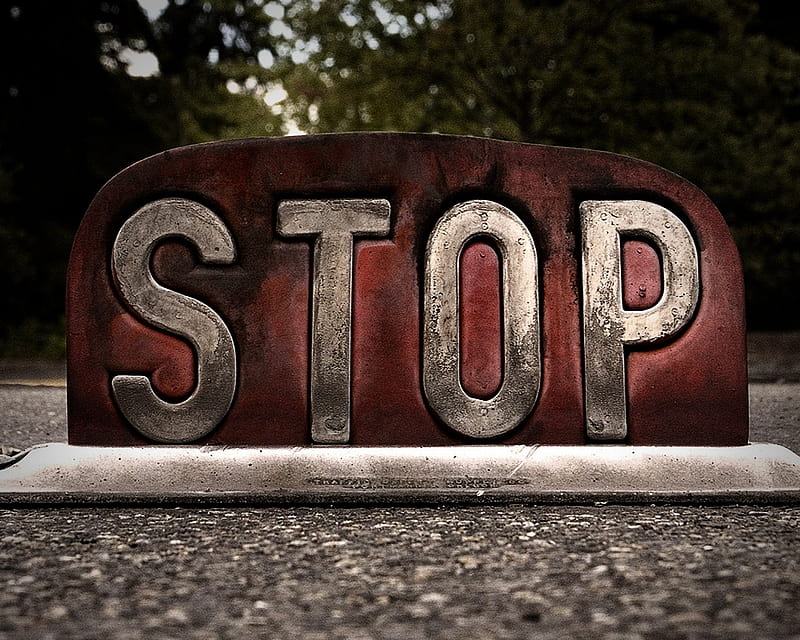 Stop Sign, HD wallpaper