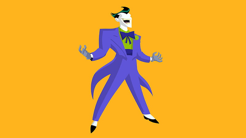 Joker Vector Style, joker, artist, digital-art, artstation, artwork, HD wallpaper