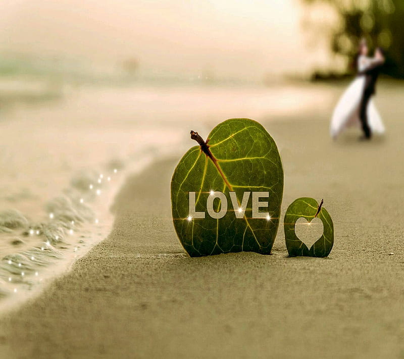 Love Beach, awesome, love, HD wallpaper