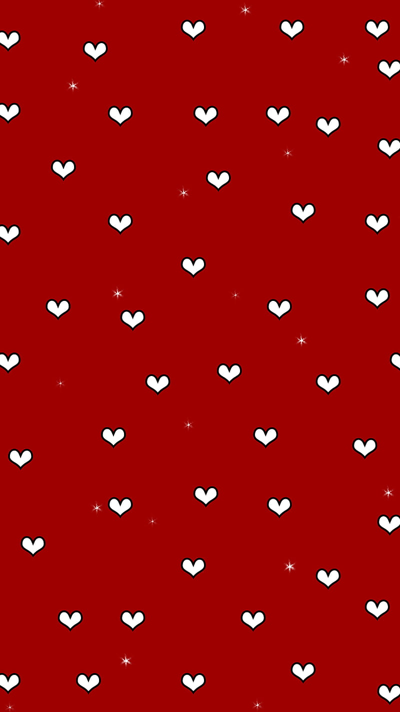 Little hearts, crush, cute, heart, in love, love, red, valentine,  valentine's day, HD phone wallpaper | Peakpx