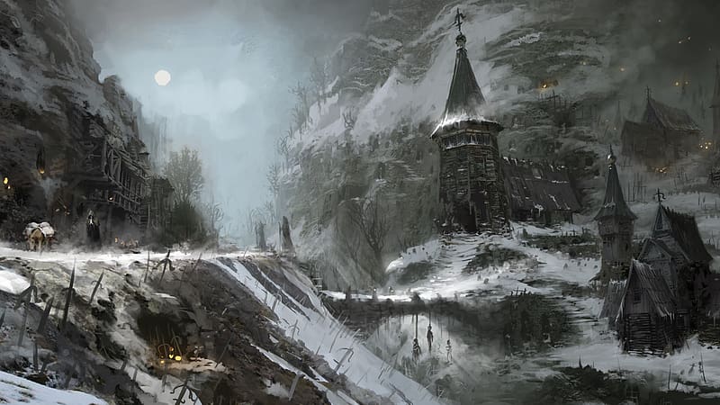 Diablo IV, artwork, HD wallpaper