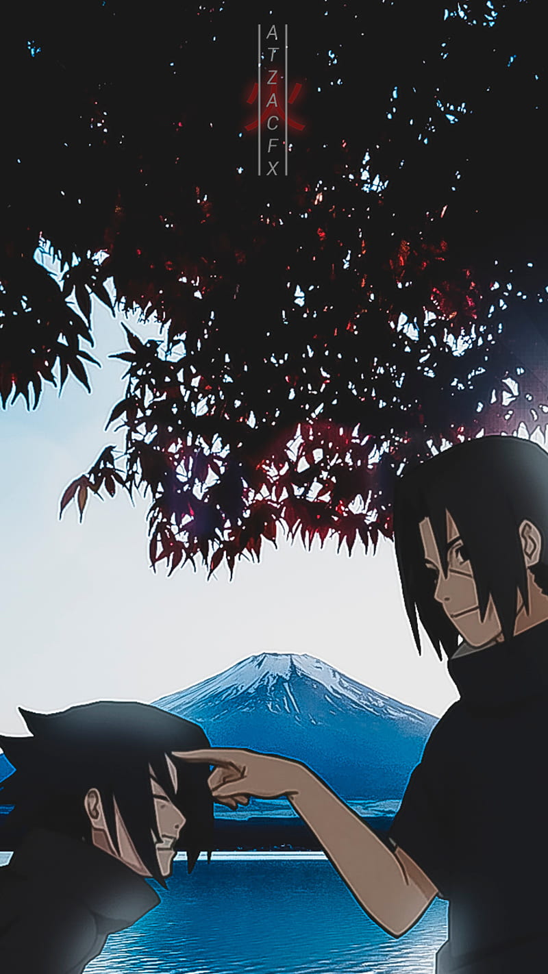 Mobile wallpaper: Anime, Naruto, Sasuke Uchiha, Itachi Uchiha