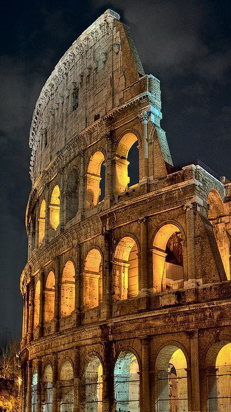 The Colosseum, italy, rome, HD phone wallpaper