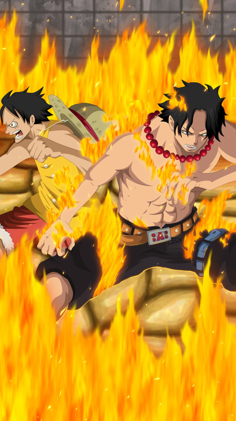 79+ Wallpaper Ace Luffy Hd Images & Pictures - MyWeb