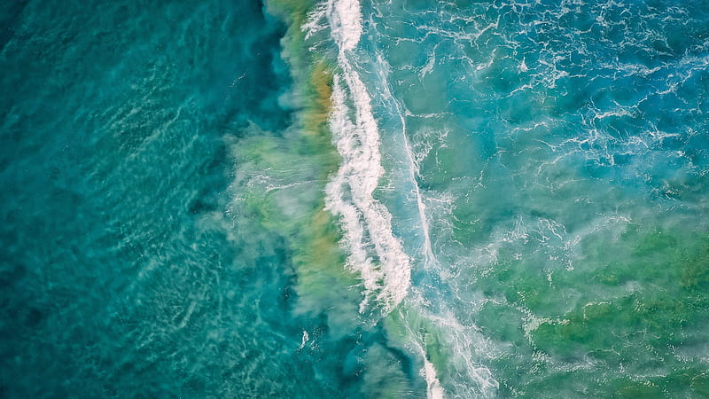 wave, sea, water, spray, HD wallpaper