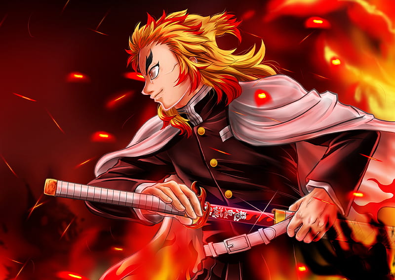 Fanart - Rengoku Kyojuro - Kimetsu no Yaiba.