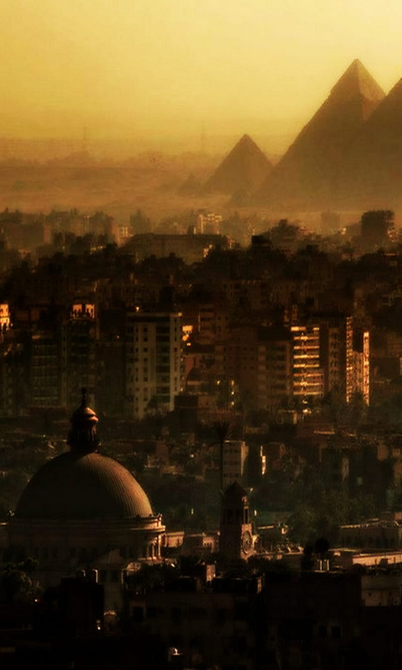 Cairo, city, egypt, HD phone wallpaper