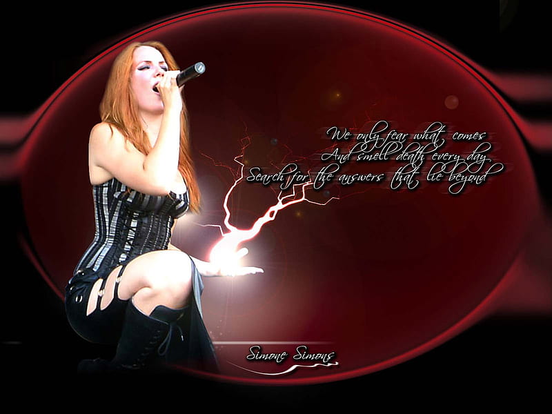 Simone Simons - Epica, metal, gothic, dutch, simons, epica, heavy, simone, HD wallpaper