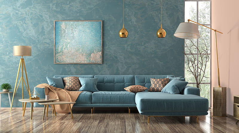 Man Made, Room, Sofa , Living Room , Furniture, HD wallpaper