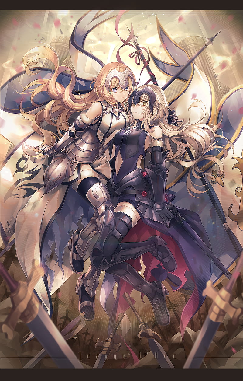 Ruler (Fate/Grand Order), Jeanne (Alter) (Fate/Grand Order), Fate/Apocrypha , Ruler (Fate/Apocrypha), Fate/Grand Order, HD phone wallpaper