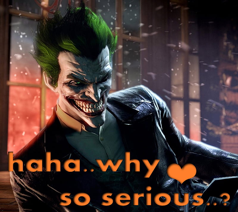 Why So Serious, batman, joker, HD wallpaper