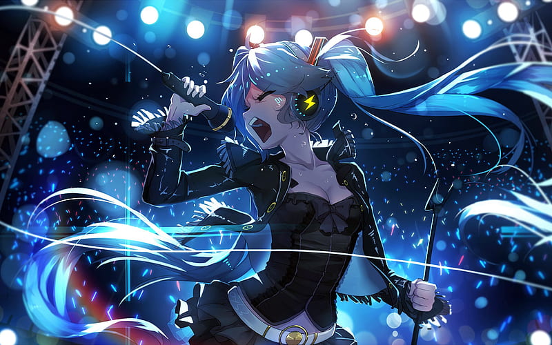 Vocaloid, concert, Hatsune Miku, manga, HD wallpaper