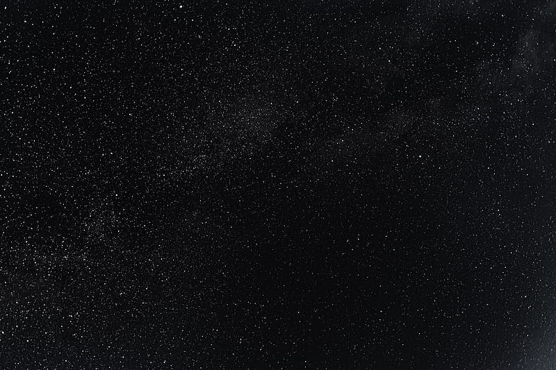 starry sky, stars, night, black, HD wallpaper