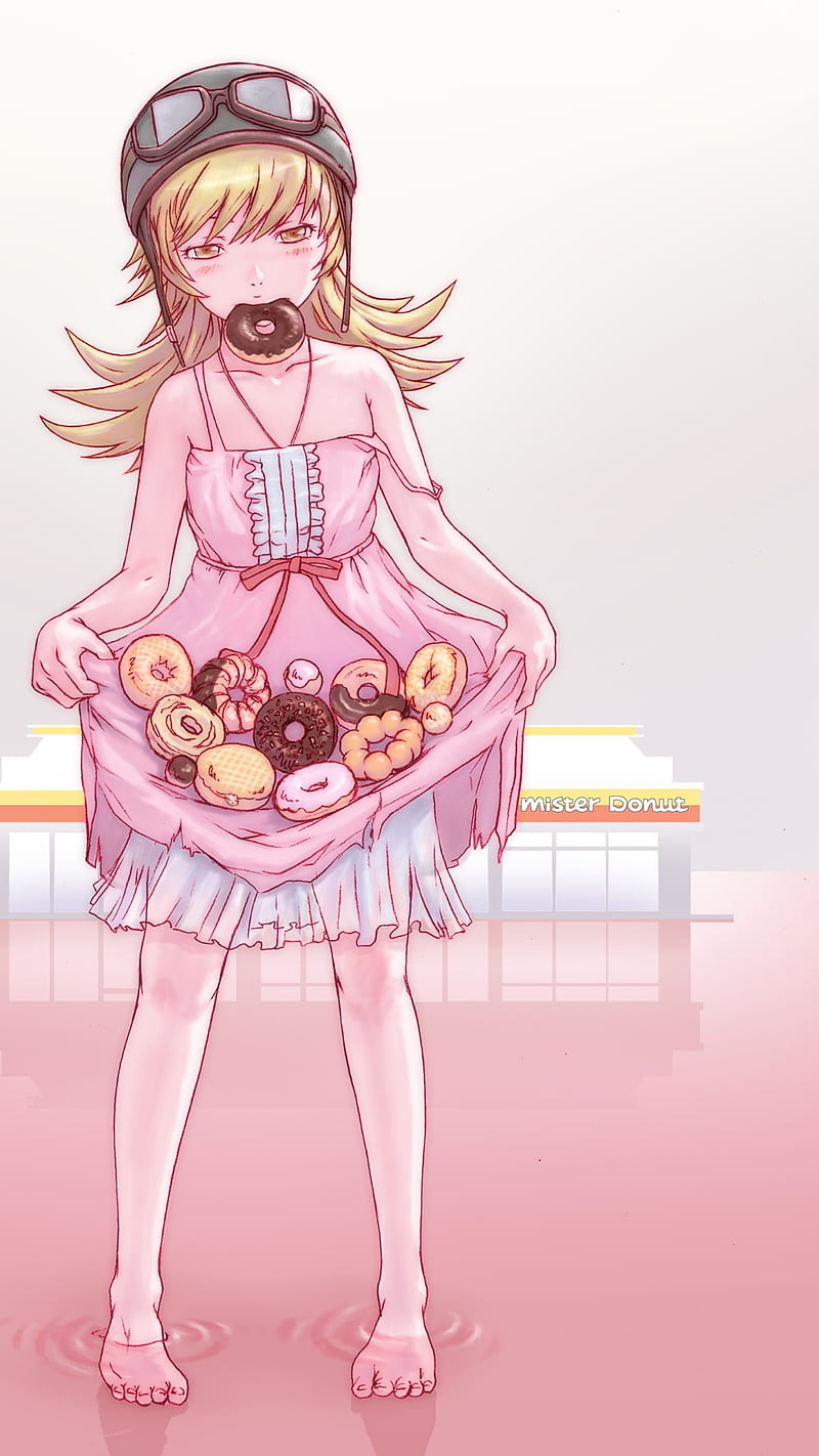 Shinobu Oshino, monogatari, HD phone wallpaper