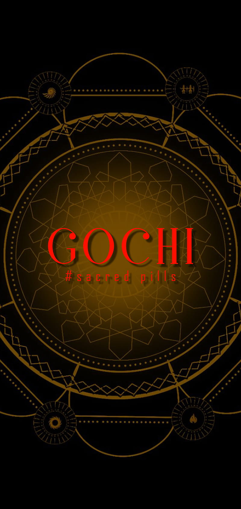 Gochi, 2019, dark, love, manadala, mandal, netflix, sacred, sacred games, HD phone wallpaper