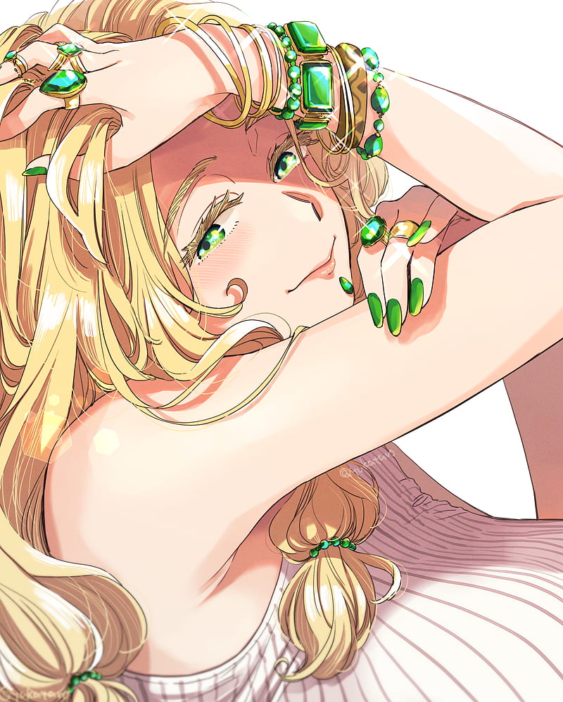 País da Terra - Casa de Kazuki HD-wallpaper-fate-grand-order-fate-series-anime-girls-jewelry-white-sweater-big-boobs-arms-up-alternate-costume-green-eyes-bracelets-emerald-green-nails-nail-polish-blushing-looking-at-viewer-armpits