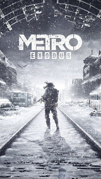 Metro Exodus, metro 2033, metro last light, anna, artyom, moscova, russia, winter, HD phone wallpaper