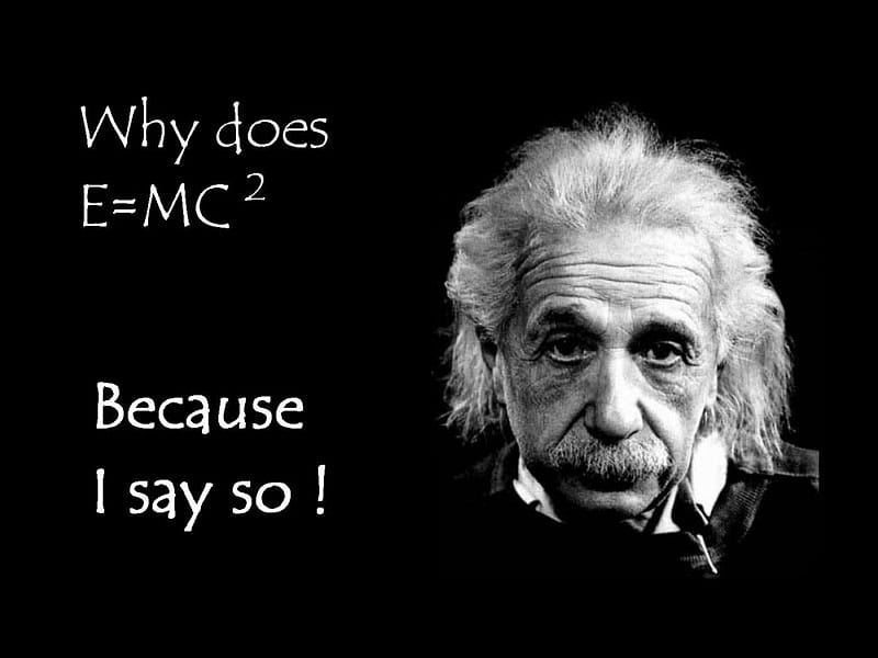 why does E=MC² ?, einstein, albert, e, albert einstein, why black, mc2, HD wallpaper