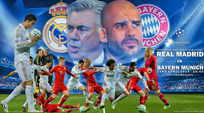 REAL MADRID - BAYERN MUNICH, cr7, Guardiola, Munchen Champions wallpaper | Peakpx
