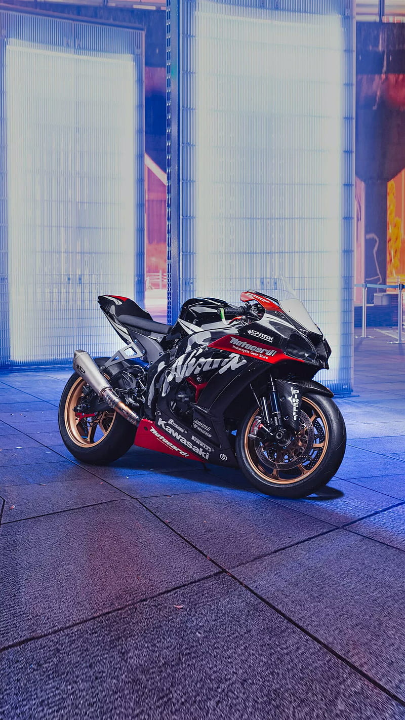 Ninja Bike , motor, motorcycle, super, triumph, HD phone wallpaper