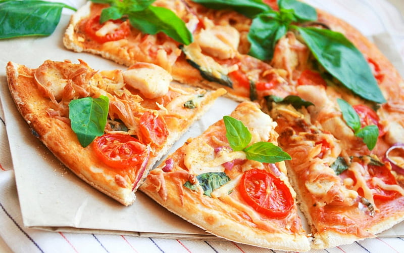 Pizza, delicious, Italian, food, HD wallpaper