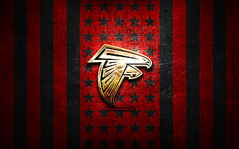 Wallpaper wallpaper, sport, logo, NFL, glitter, checkered, Atlanta Falcons  images for desktop, section спорт - download