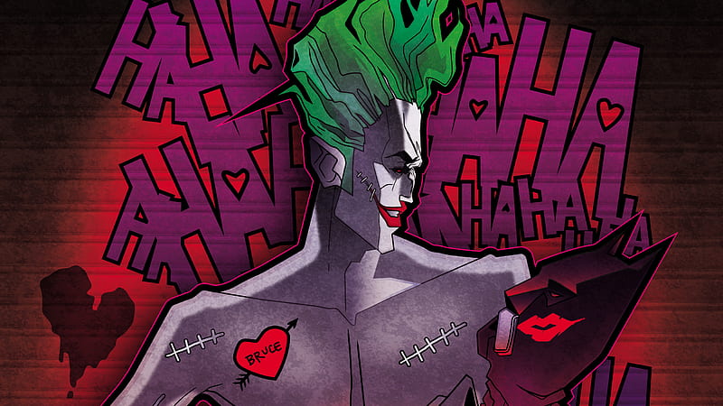Joker Cool Art, joker, superheroes, supervillain, artwork, HD wallpaper