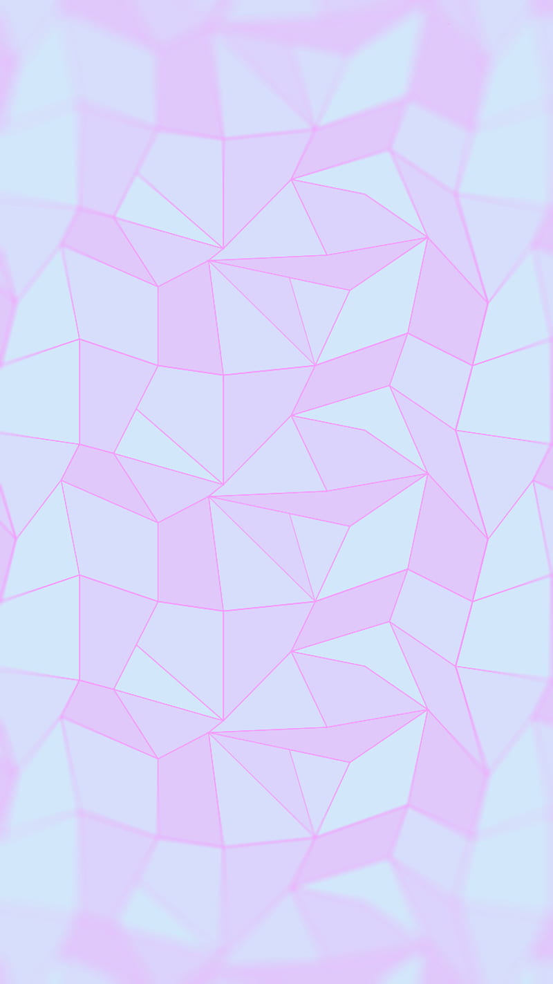 Pink polygonal, clean, light, minimal, modern, pink, simple, texture, HD phone wallpaper