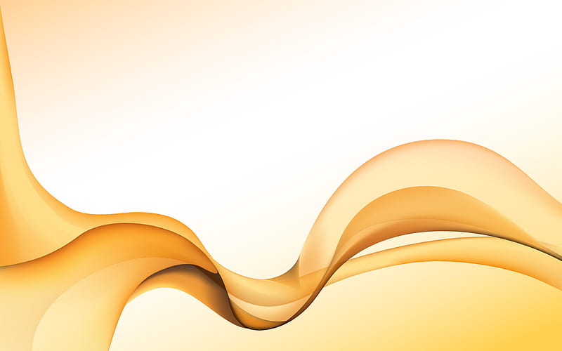 Flow of Orange Color, color in motion, curves, orange, texture, white,  abstract, HD wallpaper | Peakpx