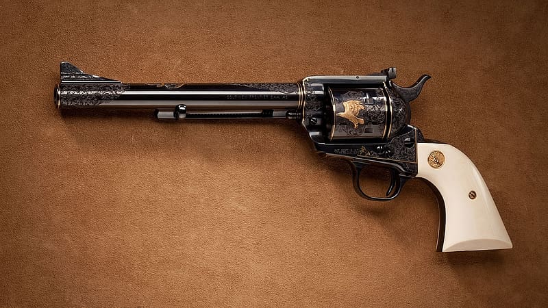 Weapons, Colt New Frontier Revolver, HD wallpaper