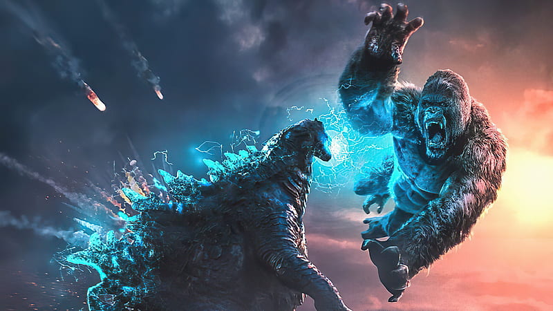 Kong V Godzilla , godzilla-vs-kong, king-kong, movies, 2021-movies, HD wallpaper