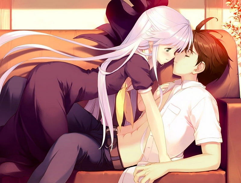 Anime kiss mei sukitte ii na yo GIF on GIFER - by Mazum