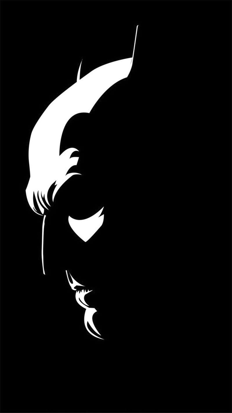 Batman Silhouette, lonely, sad, shell, tracer, HD phone wallpaper