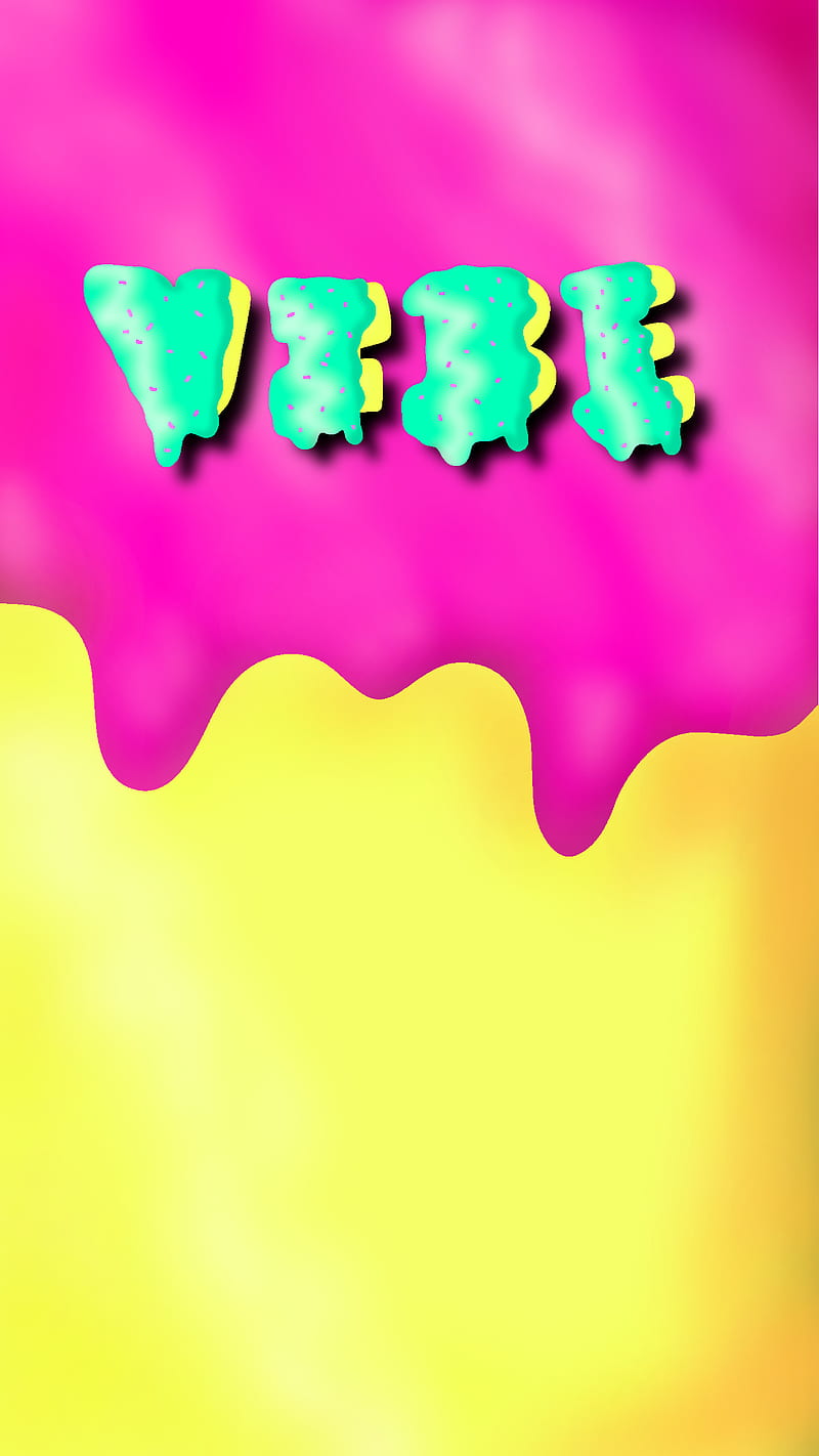 VIbes, blue, dounet, gummy, pink, vibe, HD phone wallpaper