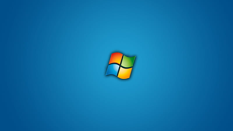Simple blue windows, windows, solid 3d, 8, 7, simple, microsoft, HD  wallpaper | Peakpx