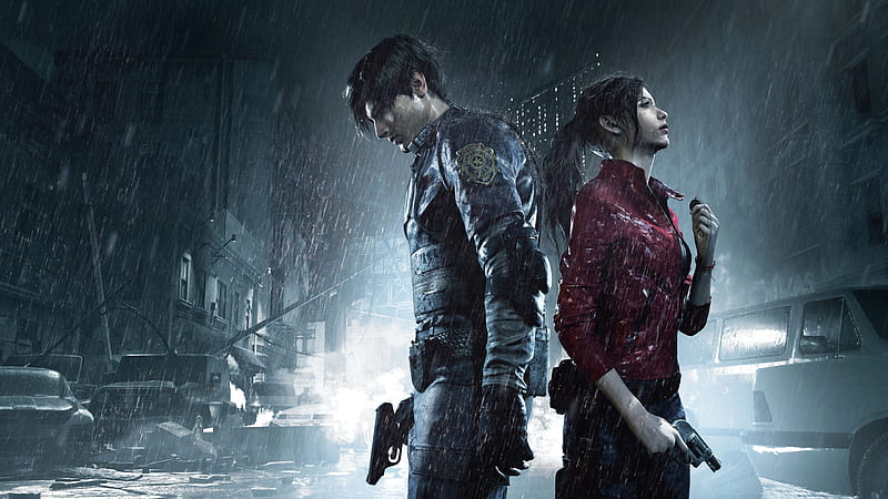 Resident evil 2, poster, re2, HD wallpaper