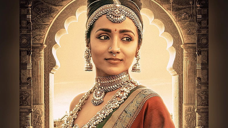 Ponniyin Selvan: FIRST look poster of Trisha Krishnan as princess Kundavai in Mani Ratnam's film out. Celebrities News – India TV, HD wallpaper