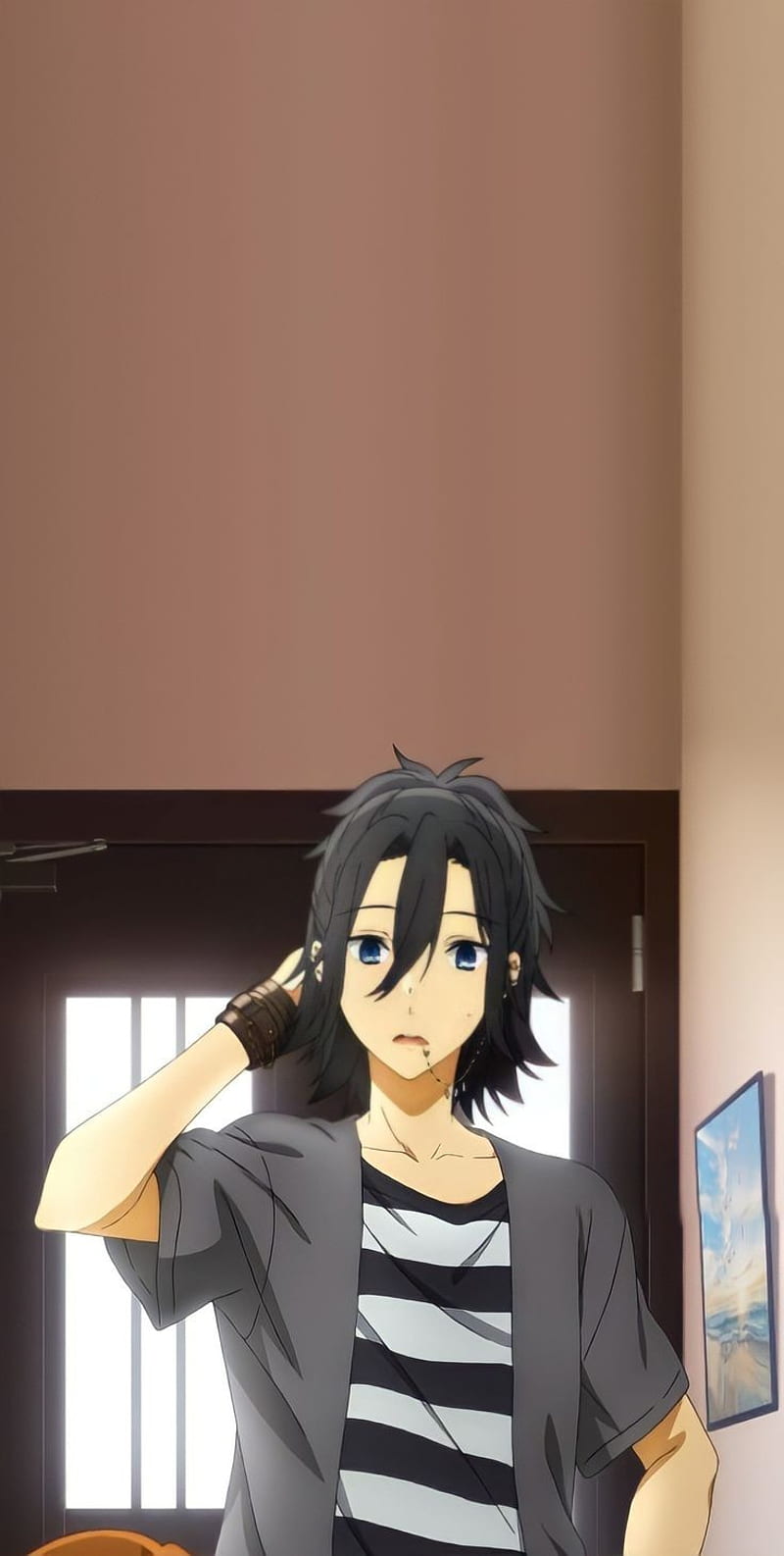 miyamura izumi  Anime background, Anime wallpaper phone, Horimiya