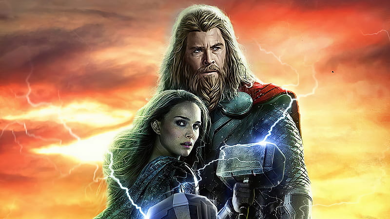 Thor Love And Thunder Artwork, thor-love-and-thunder, thor, movies, 2021-movies, artwork, artstation, superheroes, HD wallpaper