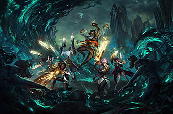 Karma Shen LoL Wild Rift 4K Wallpaper iPhone HD Phone #3671g