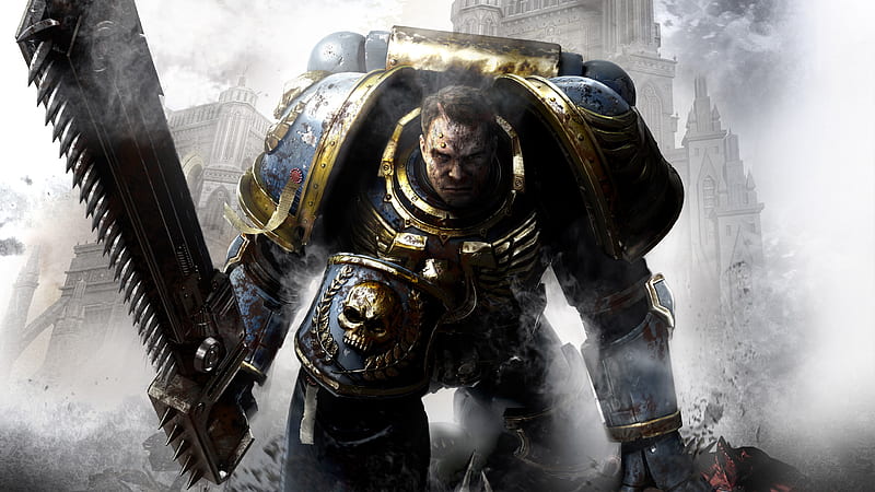 Captain Titus Warhammer 40000 Space Marine, warhammer-40000-dawn-of-war-iii, games, pc-games, HD wallpaper