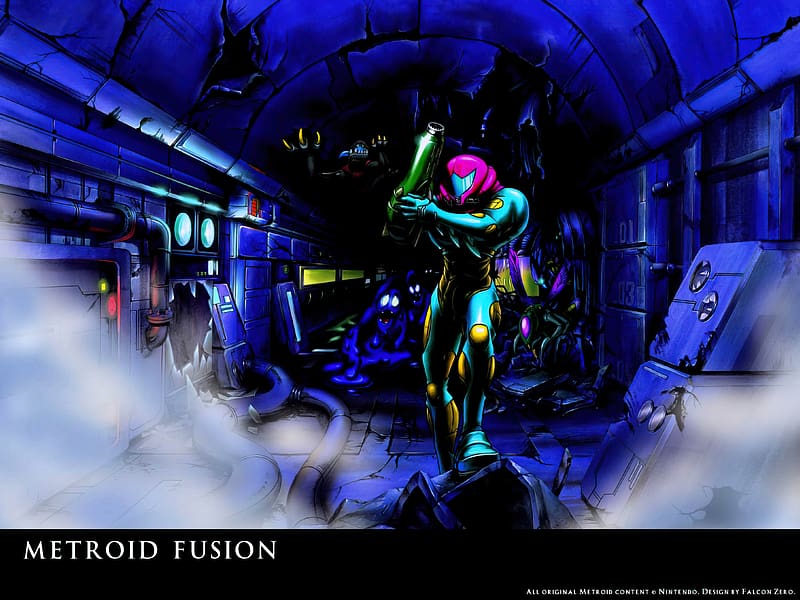 Video Game, Samus Aran, Metroid Fusion, HD wallpaper