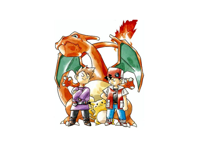 Pokémon, Pokemon: Red and Blue, Red (Pokémon), Charizard (Pokémon