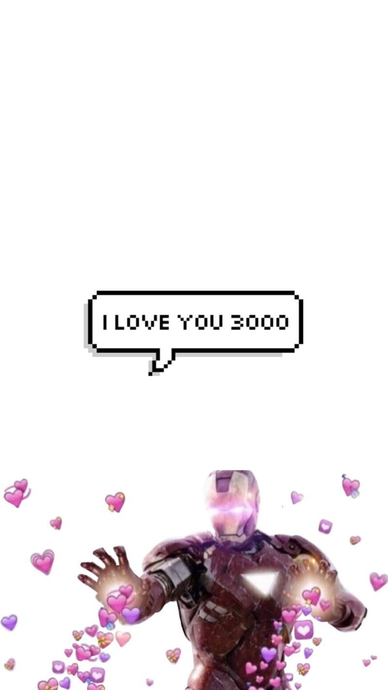 ily 3000, endgame, i love you 3000, ironman, HD phone wallpaper