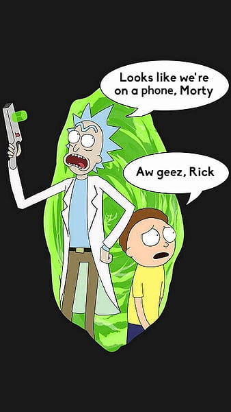 Rick & Morty iPhone wallpaper - 9GAG