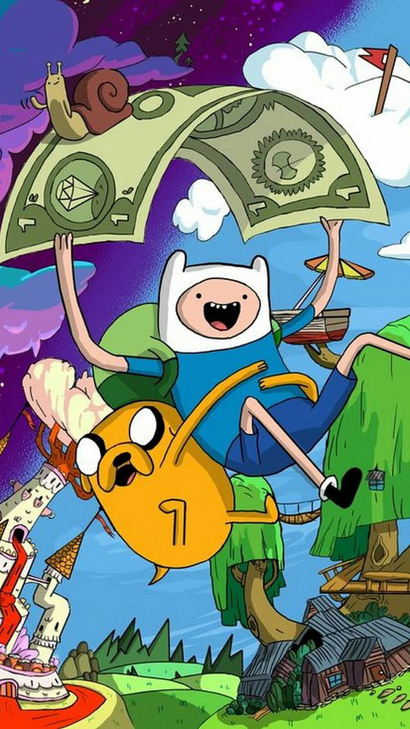 Wallpaper Adventure Time para Celular / Hora de Aventura