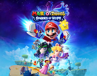 Papel de parede Jogo para pc em hd Mario e Rabbids Kingdom Battle