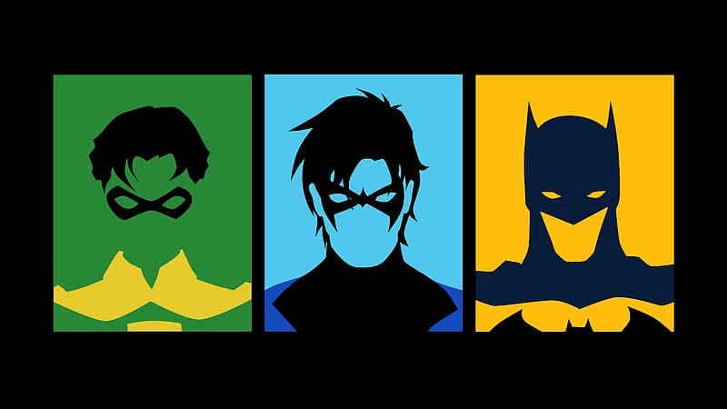 Batman, Comics, Nightwing, Robin (Dc Comics), HD wallpaper